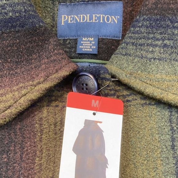New Pendleton Pea Coat Wool Blend - Picture 6 of 7